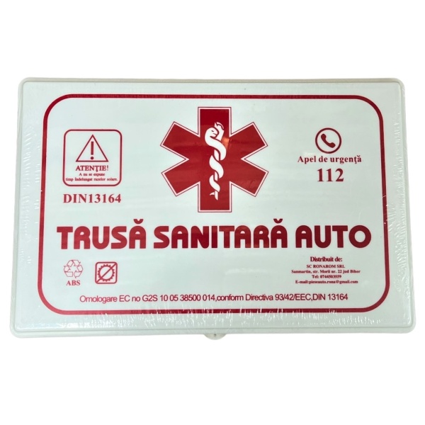 Trusa Medicala In Cutie Alba Conforma Cu Standardul DIN13164 100223-1